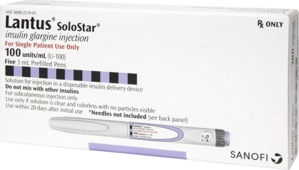 LANTUS SOLOSTAR READY‐PEN 100 UI ML 5x3ML SANOF